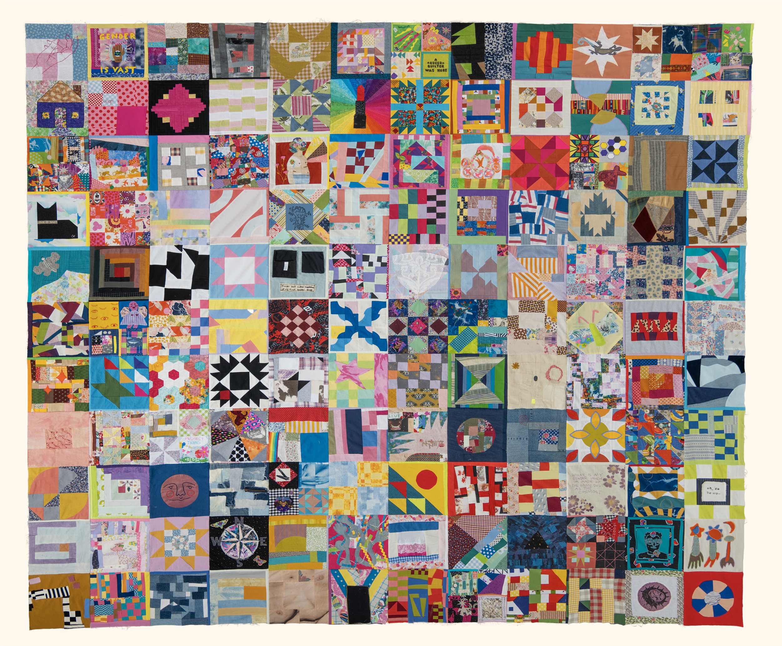 Euphoria Quilt Trans Community Art Project