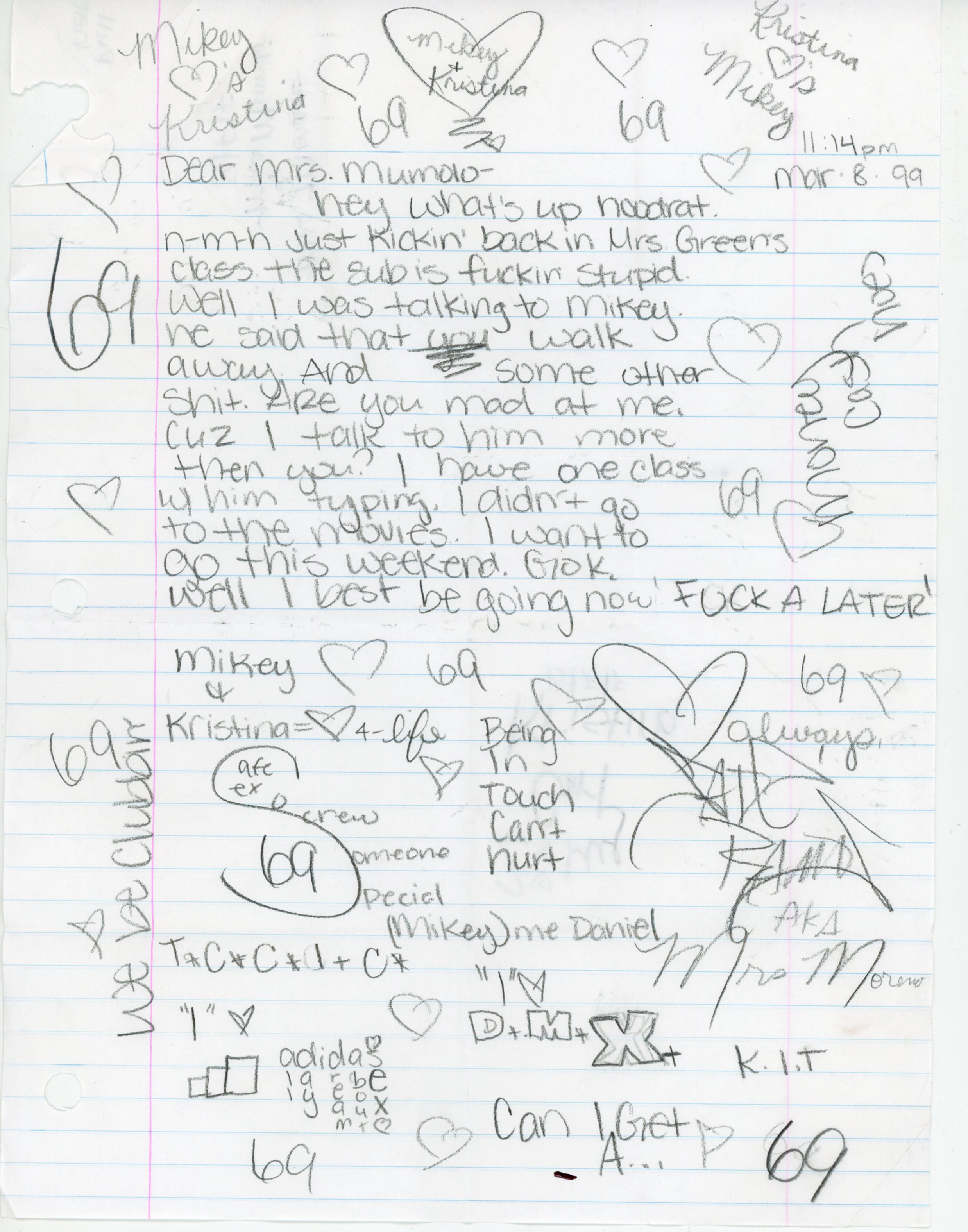 letters to a friend archive